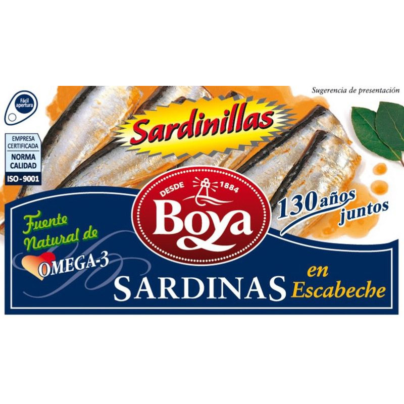SARDINILLAS EN ESCABECHE LATA RR-90